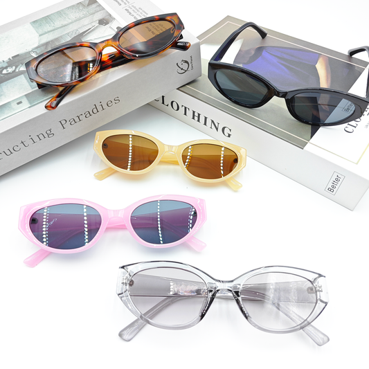 OVAL FRAME FASHION GLASSES_CWASG0114