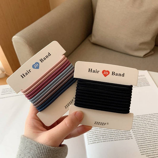 10-PACK OF SIMPLE AND VERSATILE HAIR SCRUNCHIES_CWAHA2732