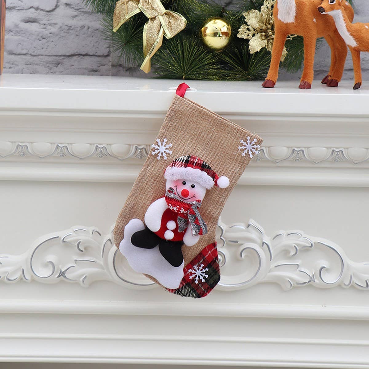 CHRISTMAS CANDY CHRISTMAS STOCKING GIFT BAG