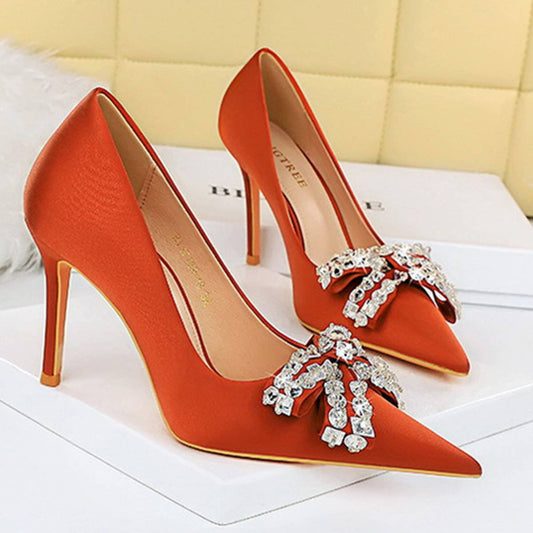 STYLISH POINTED TOE RHINESTONE HIGH HEELS_CWSHH0102