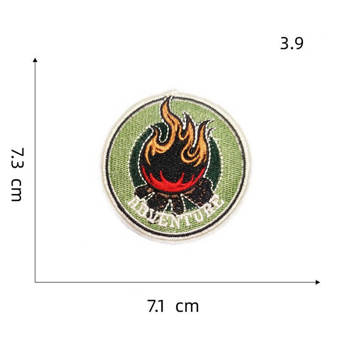 NEW OUTDOOR COLORFUL BEAR EMBROIDERED PATCH