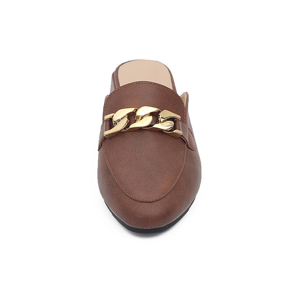 VERSATILE ROUND TOE PLUS SIZE MULES