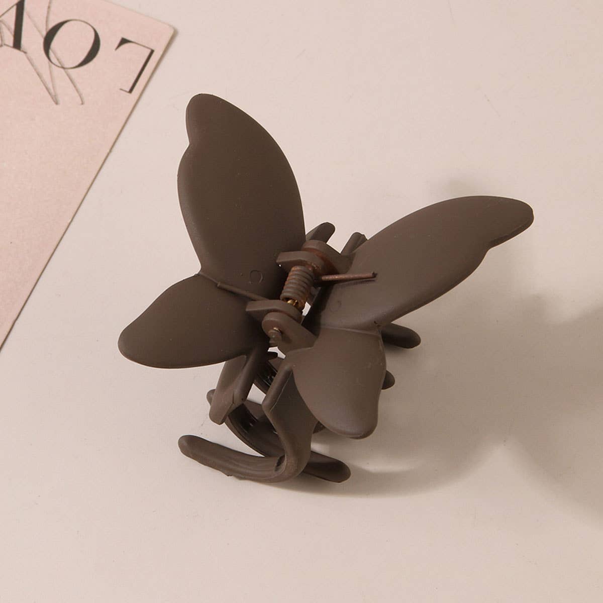 Matte Butterfly Hair Claw Clip ? Strong & Stylish_CWAHA0087