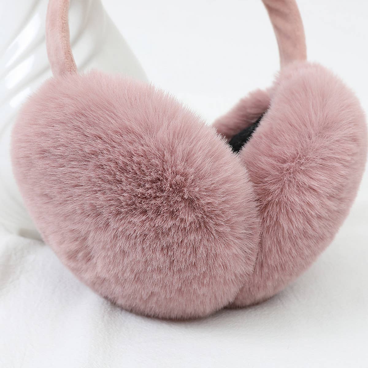WOMEN CUTE RABBIT EARS FOLDABLE EARMUFFS