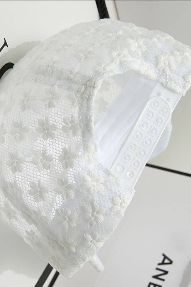 Summer Sun Hat, Lace Baseball Cap, Women¡¯s Floral CWAH0470
