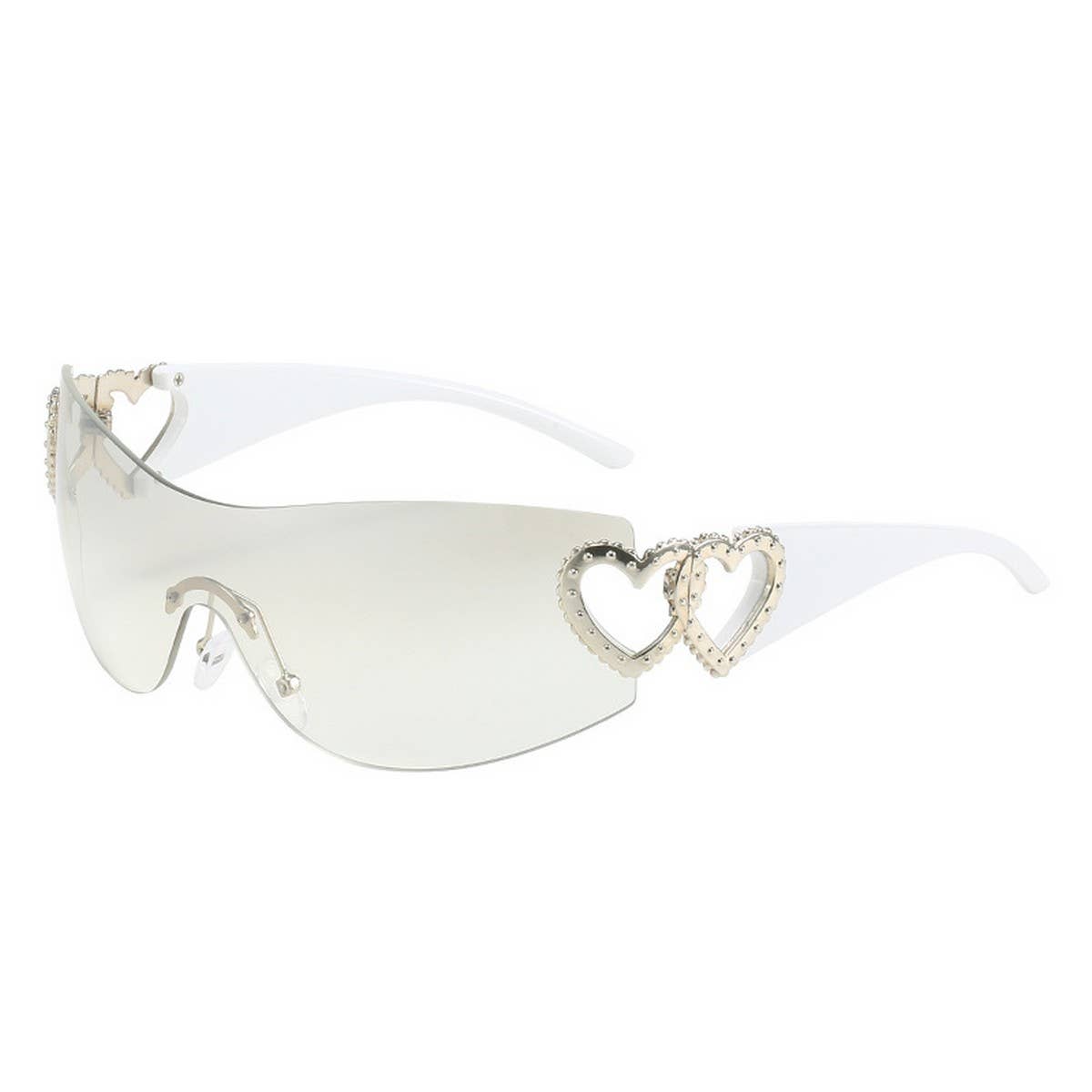 Y2K STYLE FRAMELESS ONE-PIECE HEART SUNGLASSES_CWASG0266
