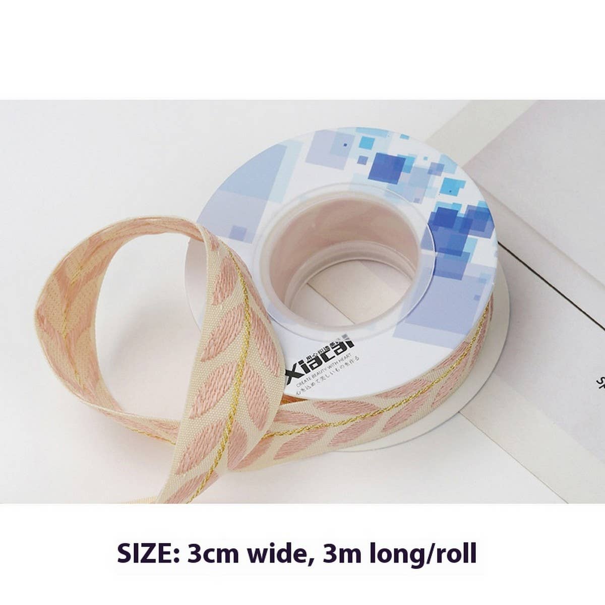 LEAF EMBROIDERY RIBBON EDGING RIBBON RIBBON