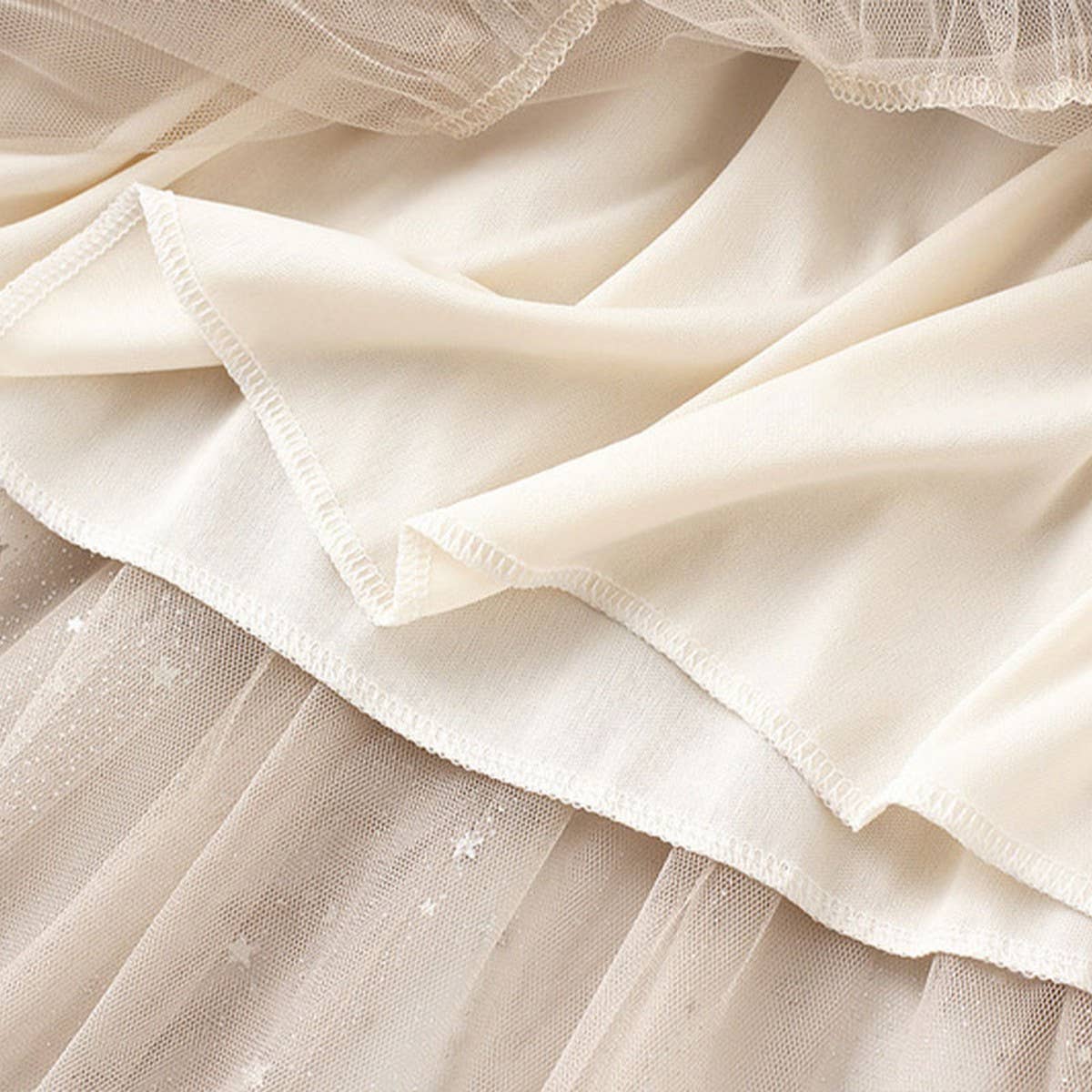 Ombre Starry Tulle Skirt with Sequin Elastic Waist_CWBMS0390