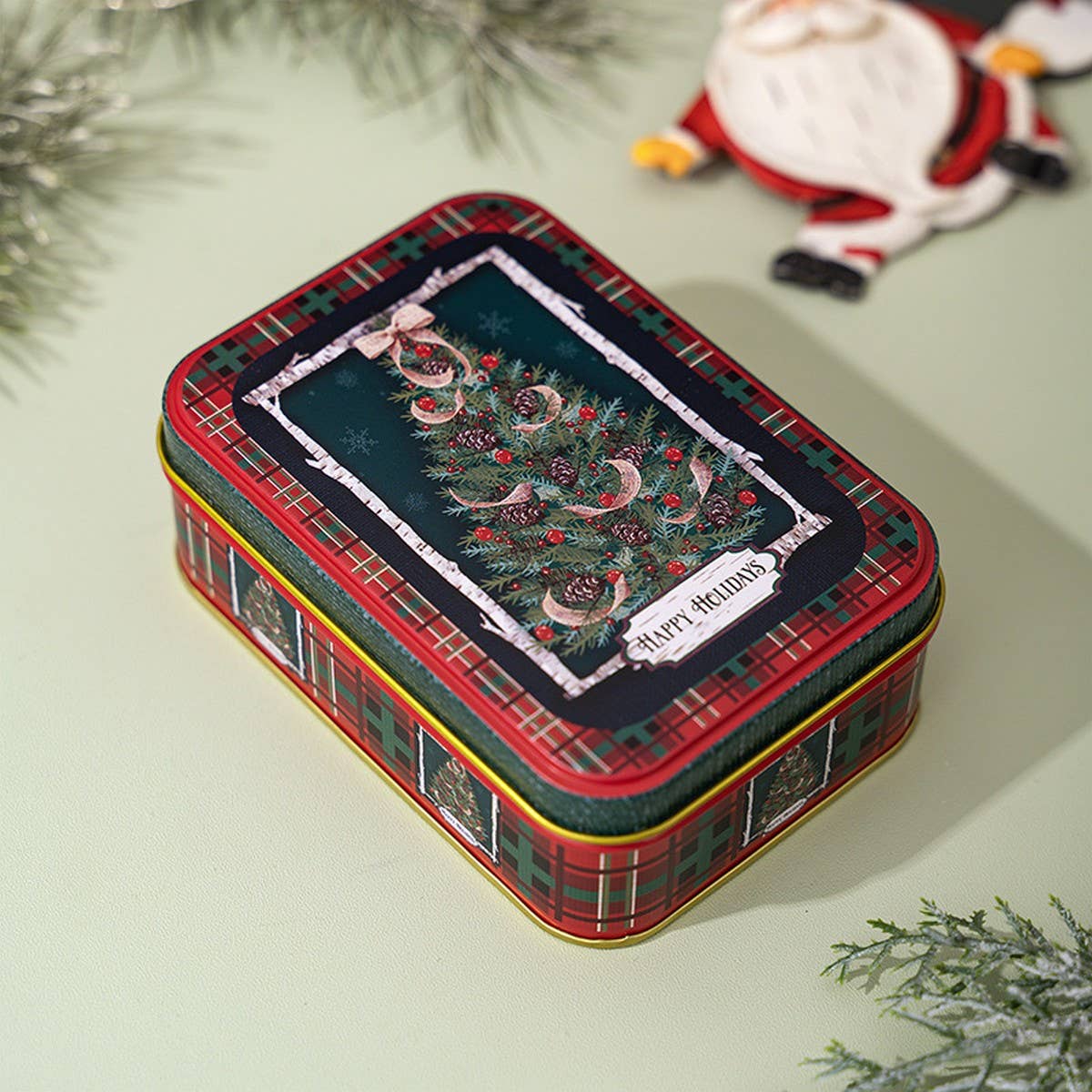 CWMM10283_CHRISTMAS MINI TIN BOX WITH LID FOR GIFTS