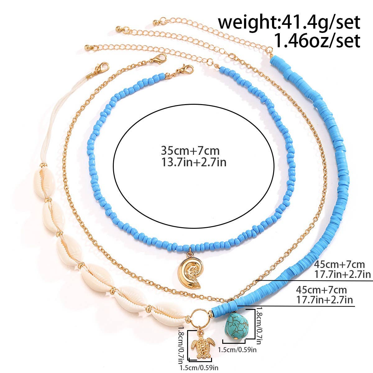 VINTAGE BOHEMIAN SUNFLOWER LAYERED NECKLACE