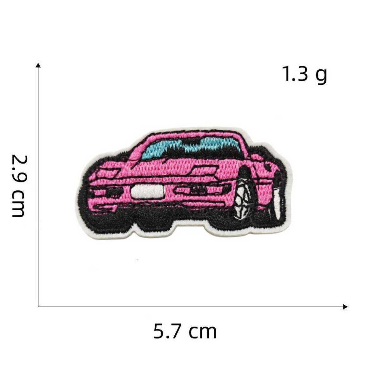 NEW PINK CARTOON EMBROIDERED CLOTH PATCH
