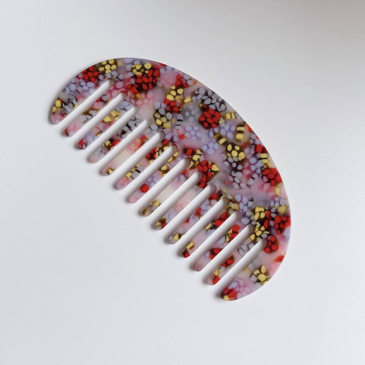 RETRO COLORFUL SPOTTED PATTERN COMB_CWMM1089