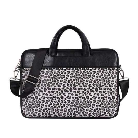 LEOPARD PRINT LAPTOP BRIEFCASE COMPUTER CASE_CWAB3325