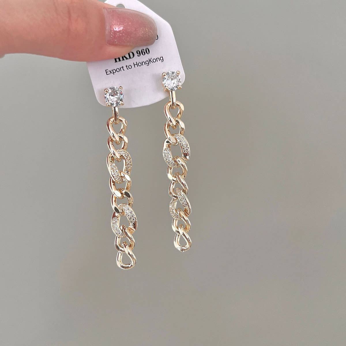 2024 NEW ZIRCON CHAIN EARRINGS AND EARRINGS_CWAJE1283