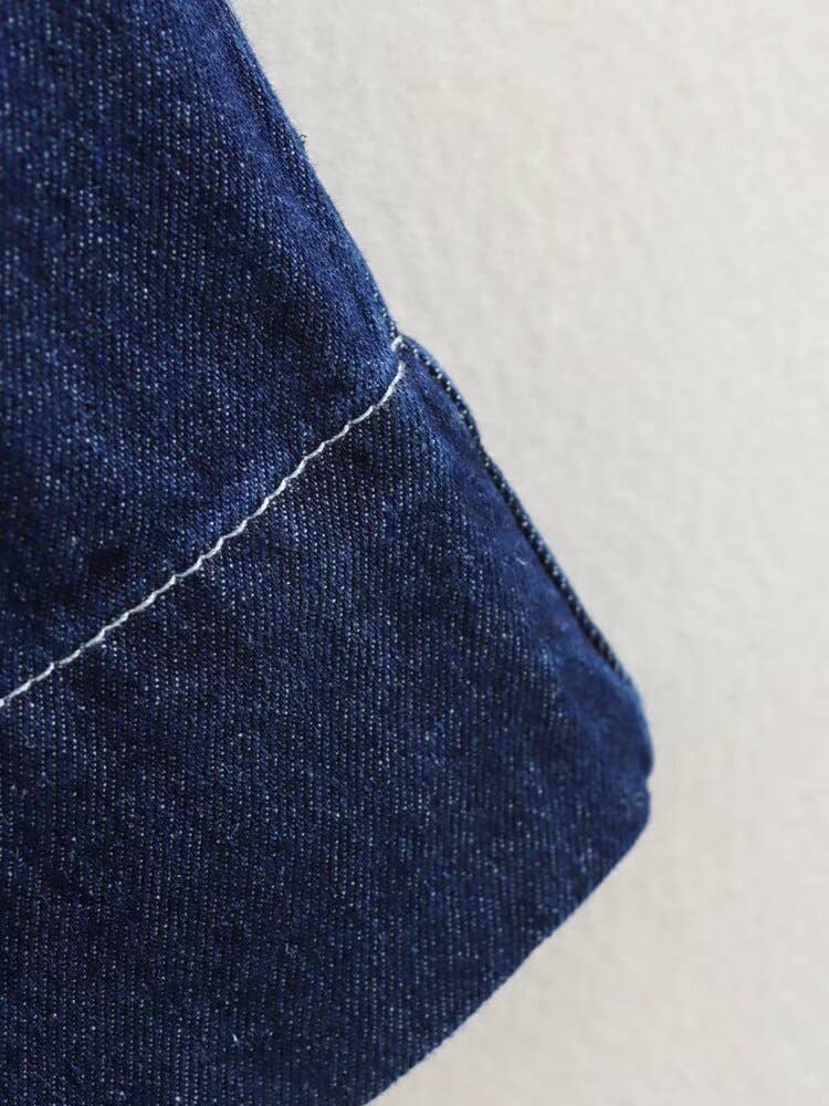 Loose belt top high-waisted trousers set