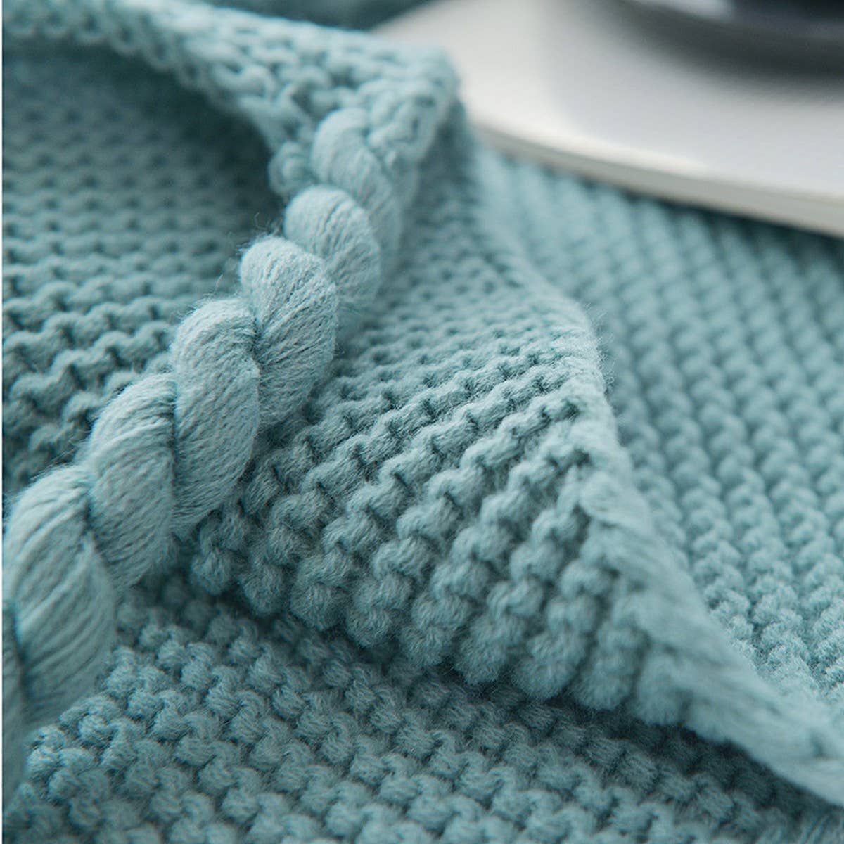NEW SOFA COMFORTABLE KNITTED THROW BLANKET
