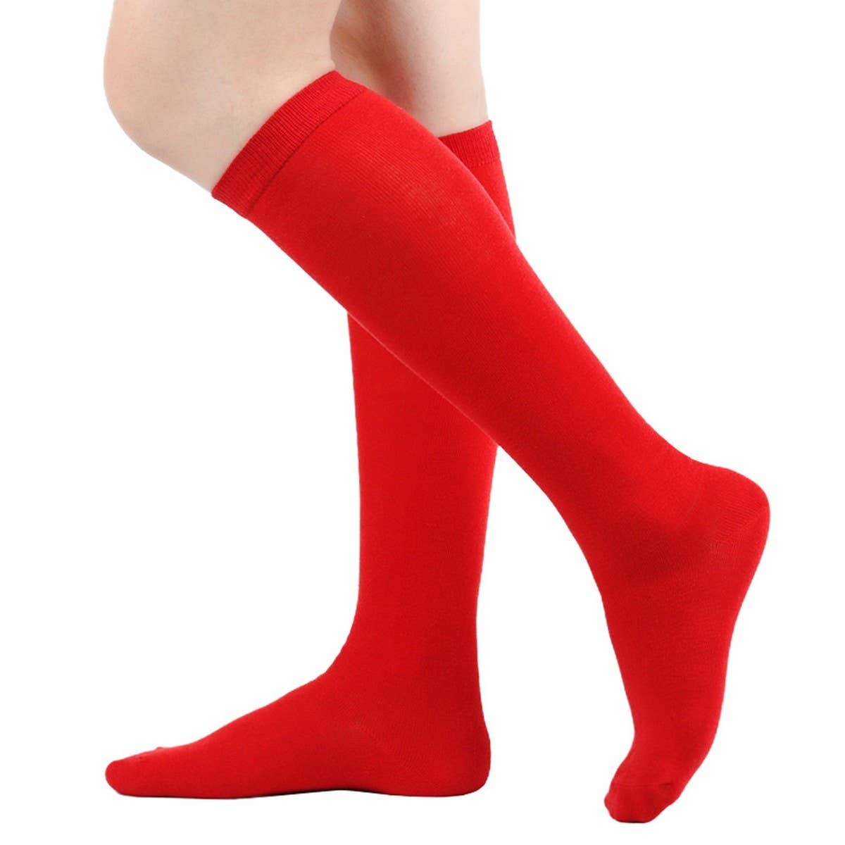CWMM10064_WOMEN KNEE-HIGH SOCKS FOR SCHOOL &AMP  PERFORMANCE