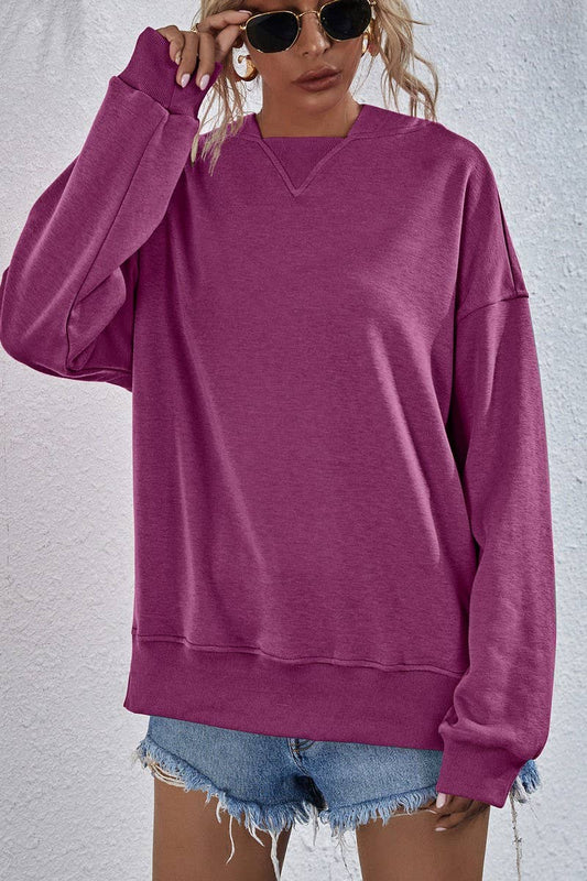 WOMEN CASUAL FLEECE HOODIE_CWOHOL0456