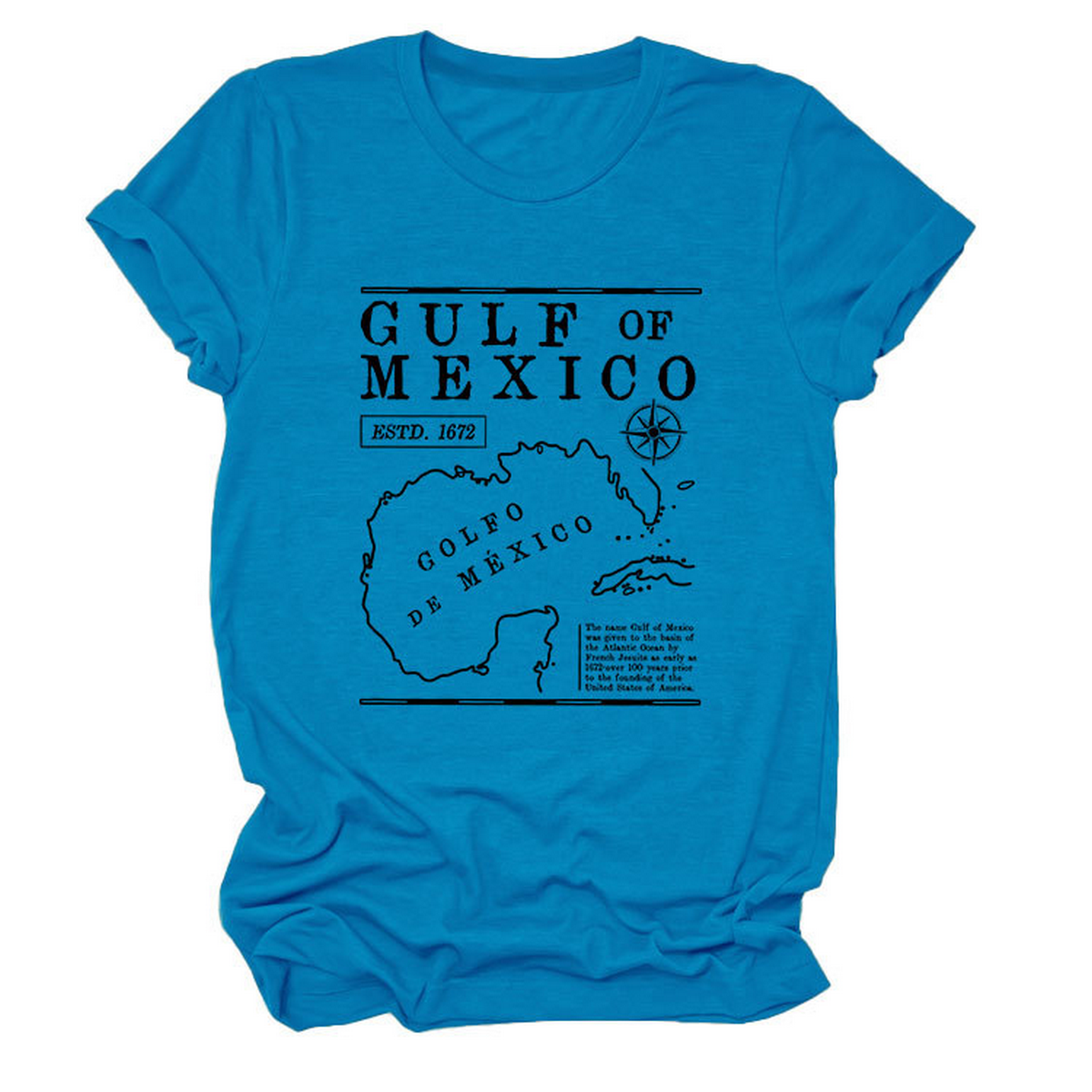 Gulf of Mexico Estd Tee ? Soft Comfort T?Shirt