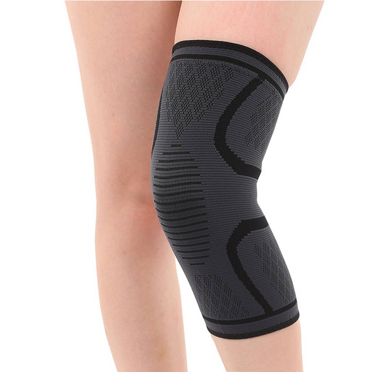 Sport Knee Brace with Anti-Slip Elastic Support_CWMM7880