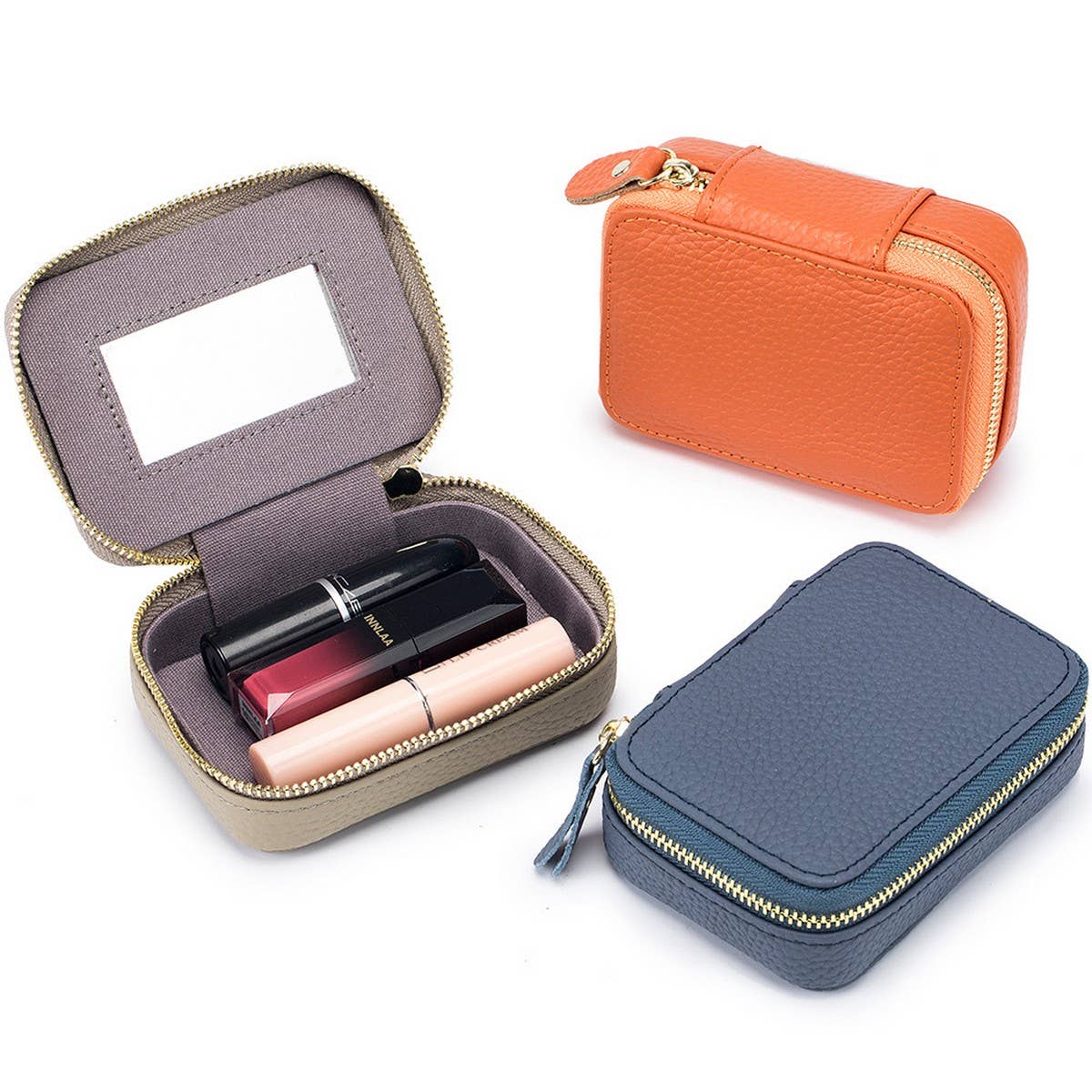 Small Leather Makeup & Coin Pouch_CUAB00372