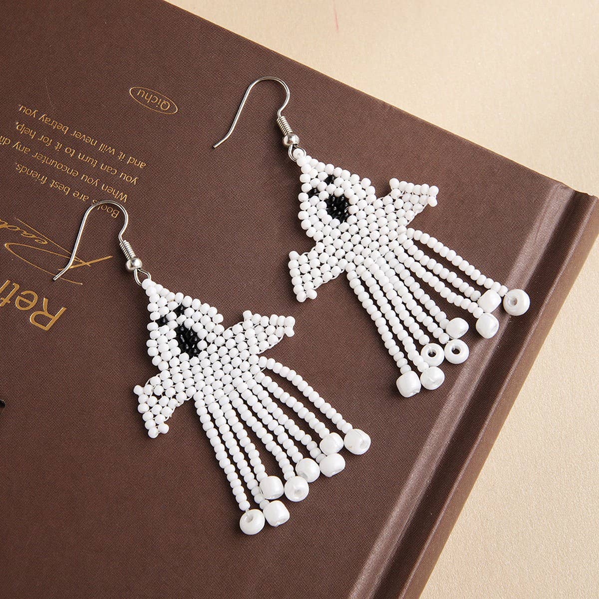 HALLOWEEN CREATIVE PERSONALIZED TASSEL EARRINGS