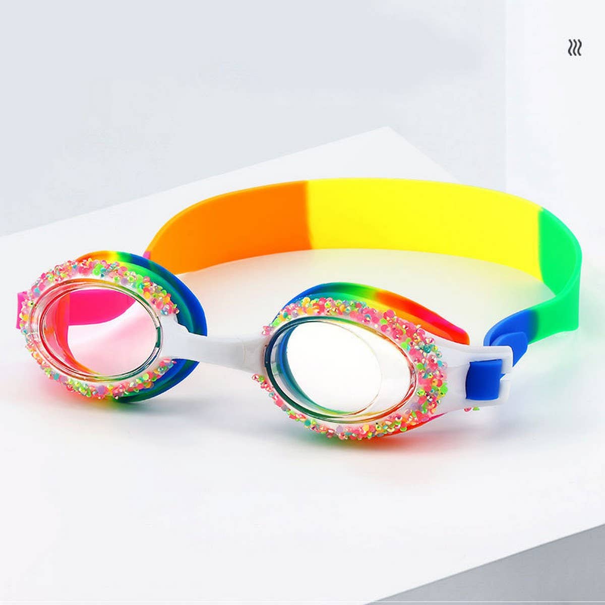 Children¡¯s PC Swim Goggles, Anti-Fog & Waterproof