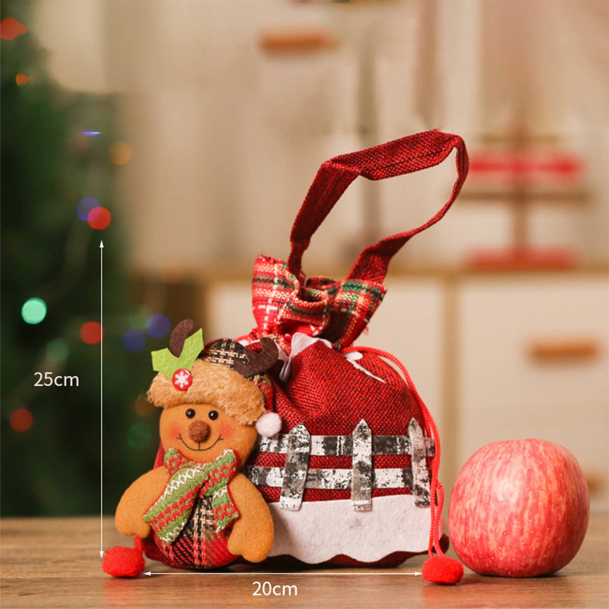 CWMM9345_CHRISTMAS EVE APPLE CANDY GIFT PACKAGING BAG