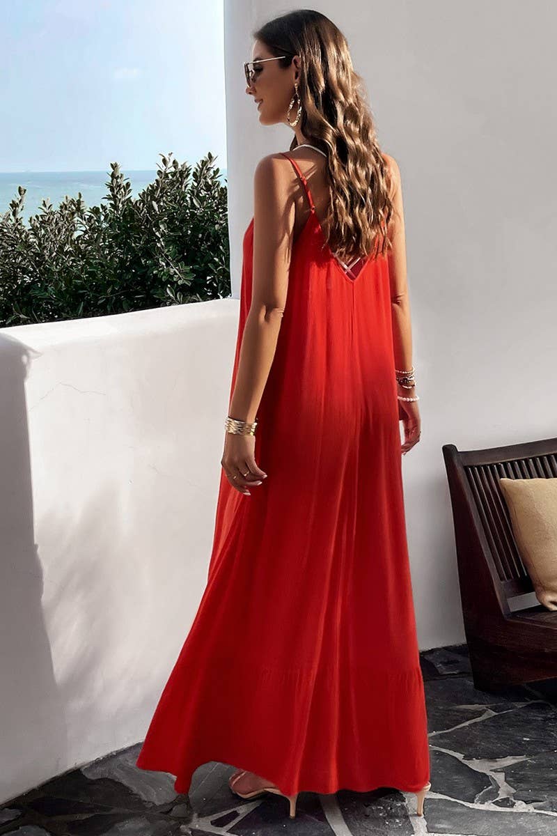 CWDMD1001_Casual Sleeveless Loose Long Sexy Maxi Dress