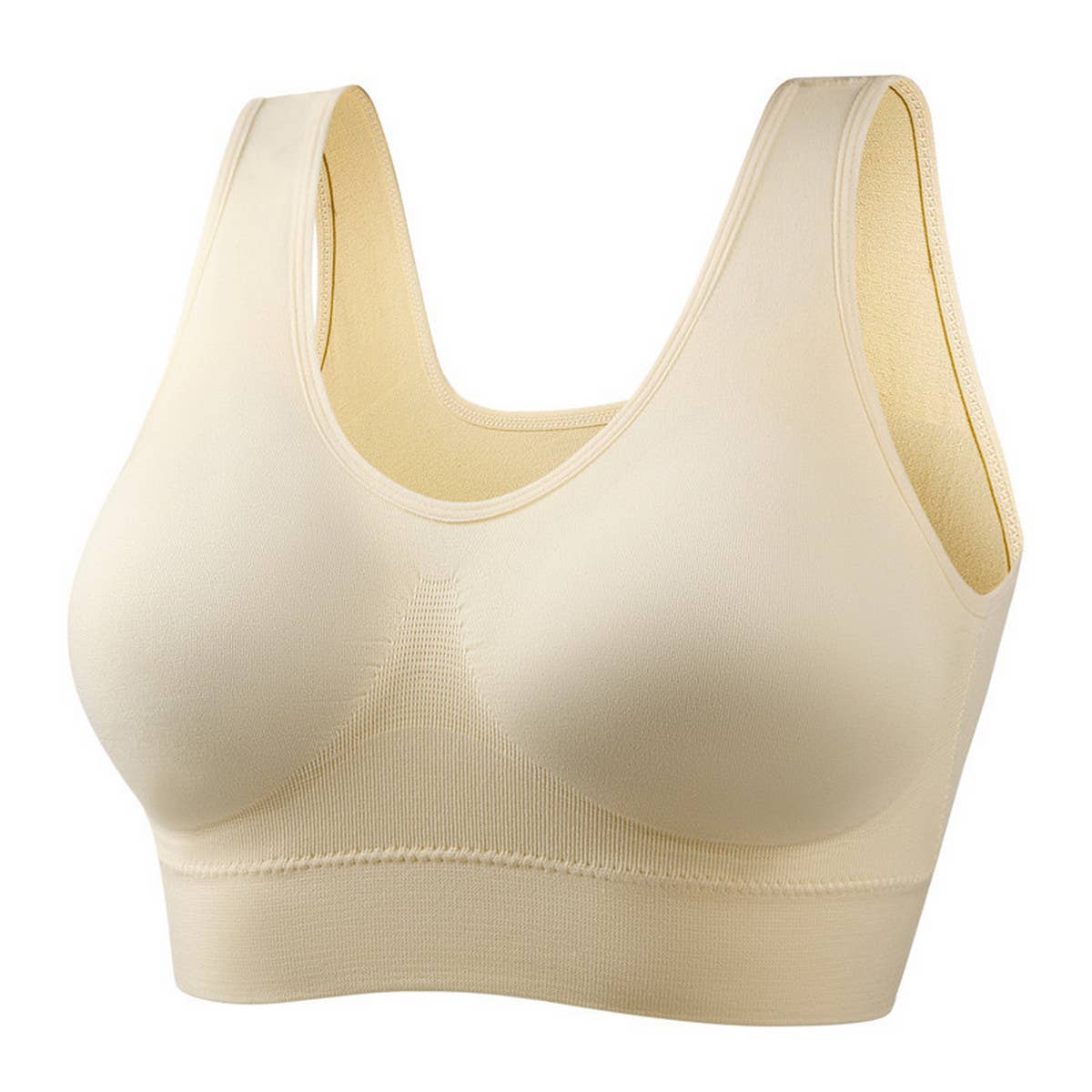 PLUS SIZE ZERO-RESTRICTION SPORTS BRA_CWMU0302