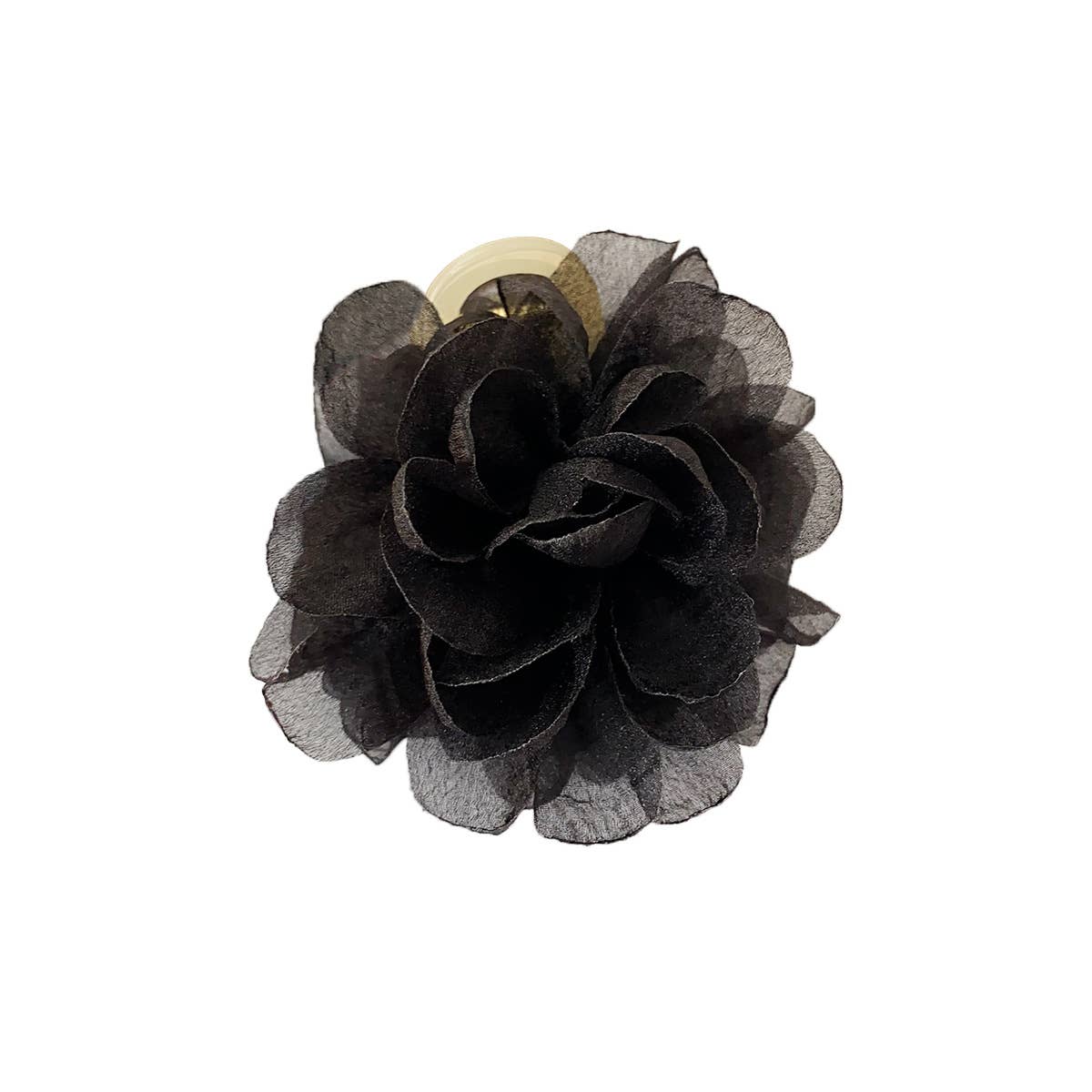 Dopamine flower hairpin elegant grip clip