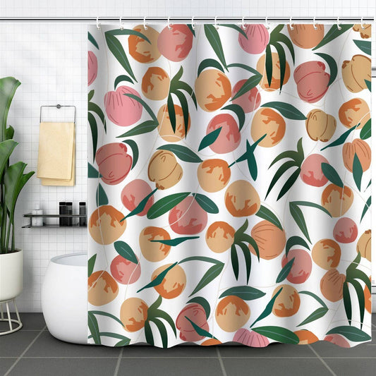DIGITAL PRINTING FRUIT ISOLATION SHOWER CURTAIN