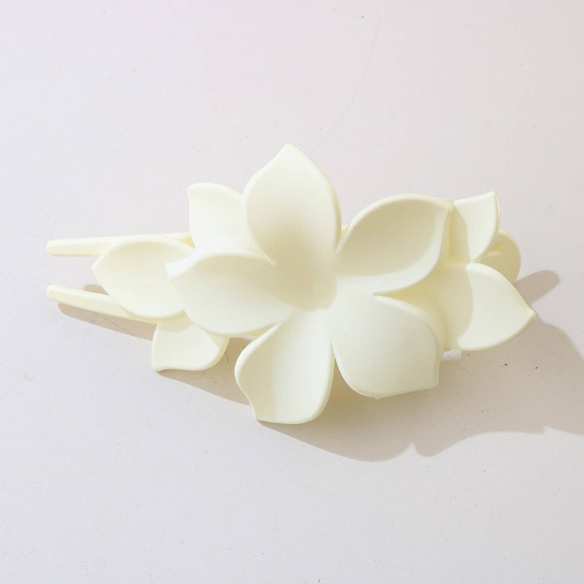 CWAHA07409_FLORAL DUCKBILL HAIR CLIP FOR WOMEN