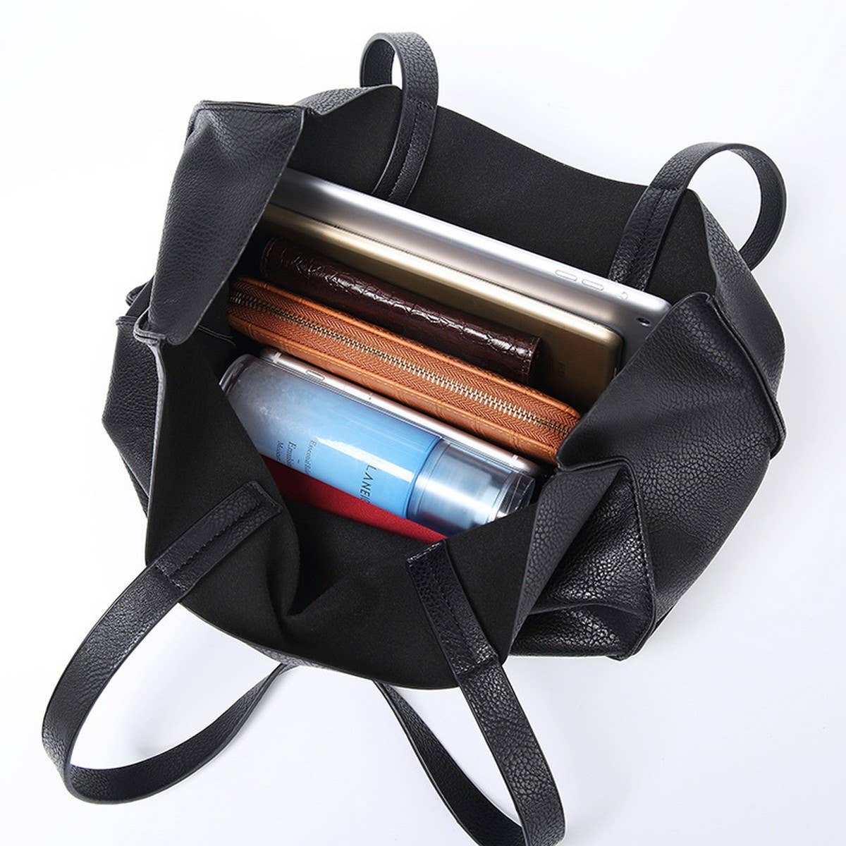 STYLISH AND MINIMALIST LARGE CAPACITY TOTE BAG_CWAB1387