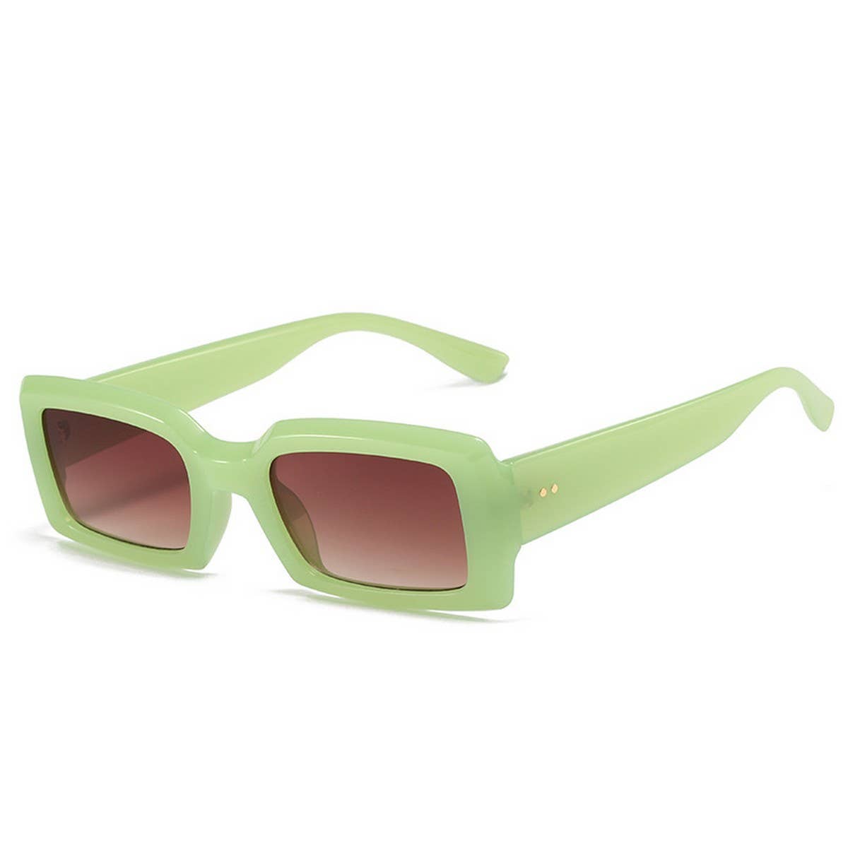 JELLY COLOR FRAME SQUARE BEACH SHADE SUNGLASSES