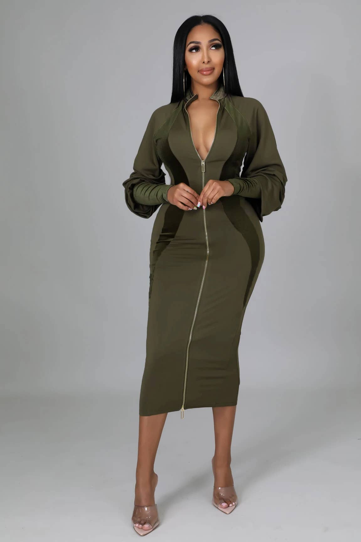 FLANNELETTE SPLICING TEMPERAMENT WOMEN'S DRESS