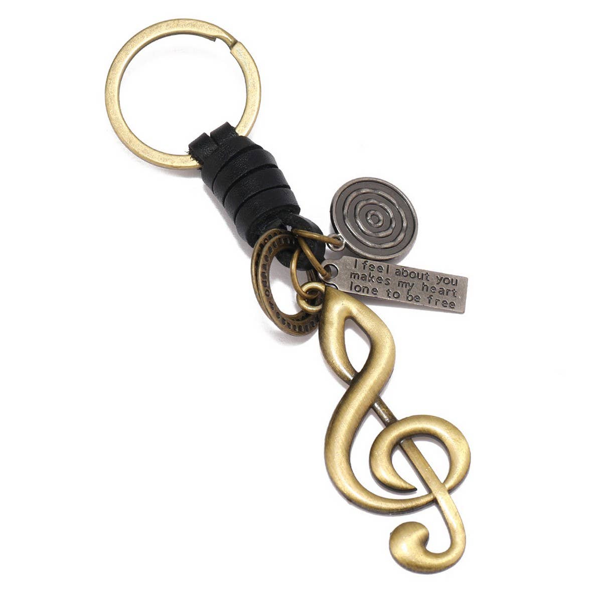 CREATIVE HAND-WOVEN RETRO KEYCHAIN