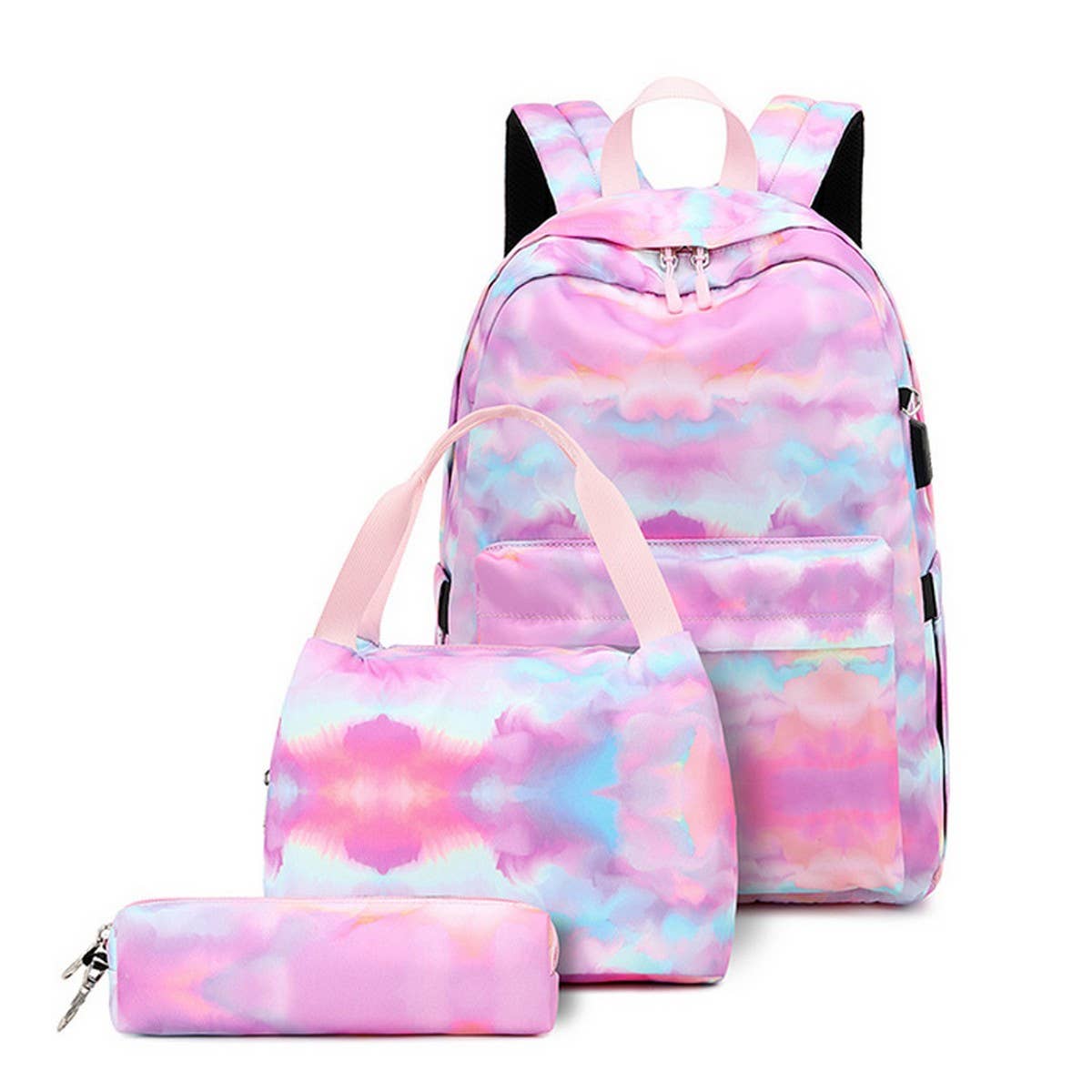 Stylish Ink Print Backpacks for School Girls_CWAB5503