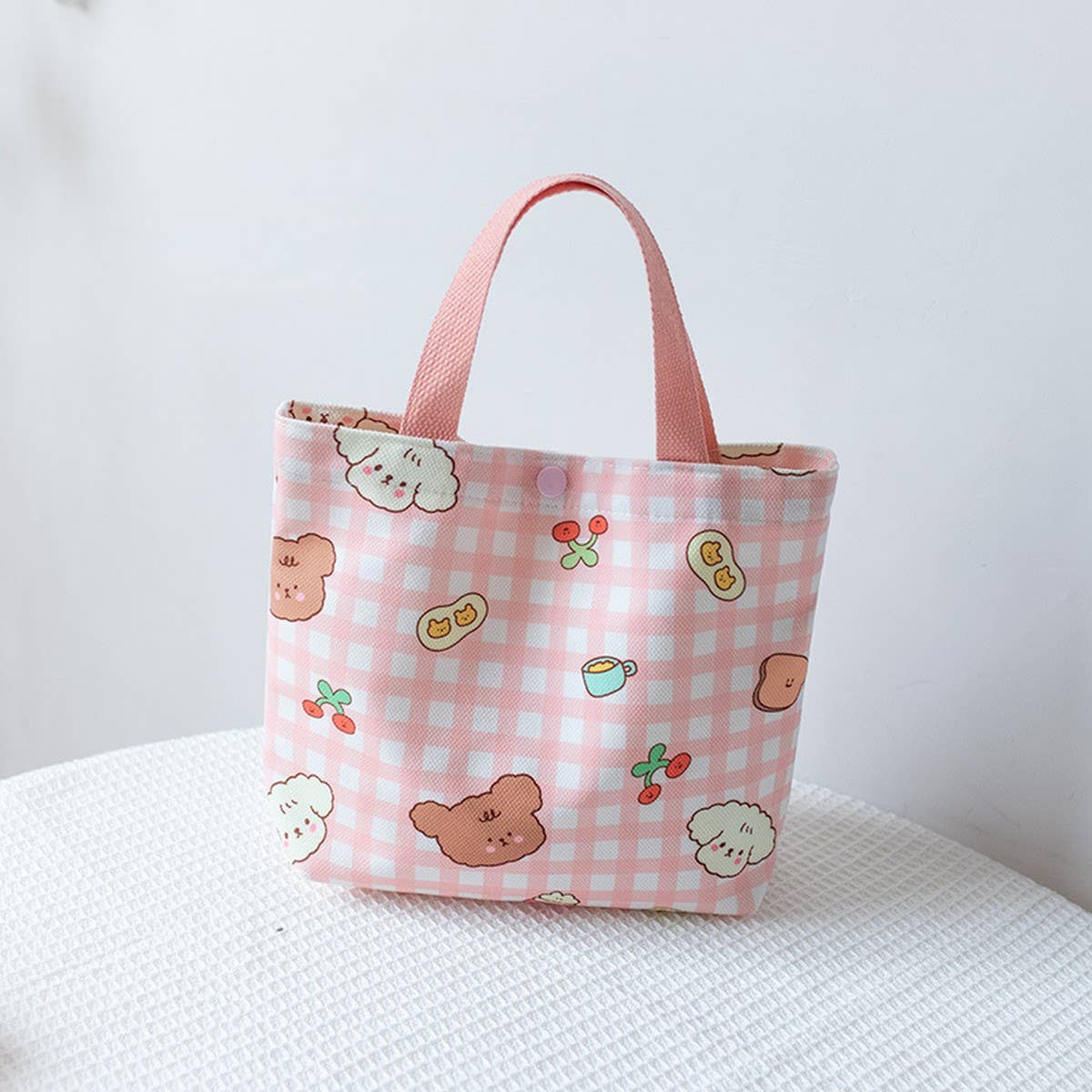 Cute Printed Lunch Tote Bag for Girls, Small_CWAB5662