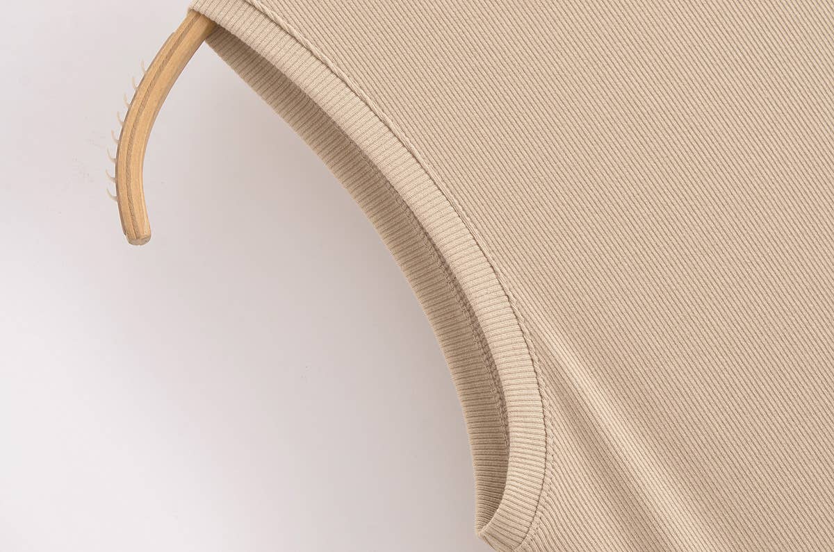 TWO-COLOR PATCHWORK LONG TANK DRESS