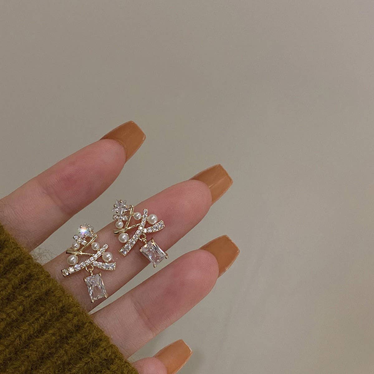 CHRISTMAS SIMPLE FASHION EARRINGS