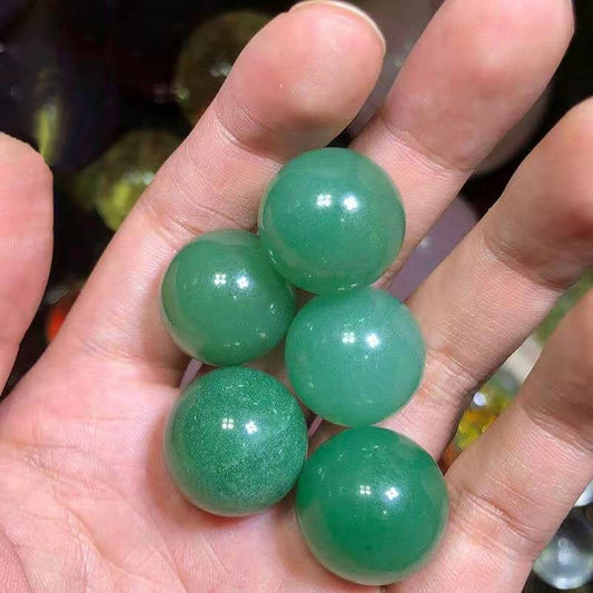 Natural Prehnite Crystal Ball Seven-Star