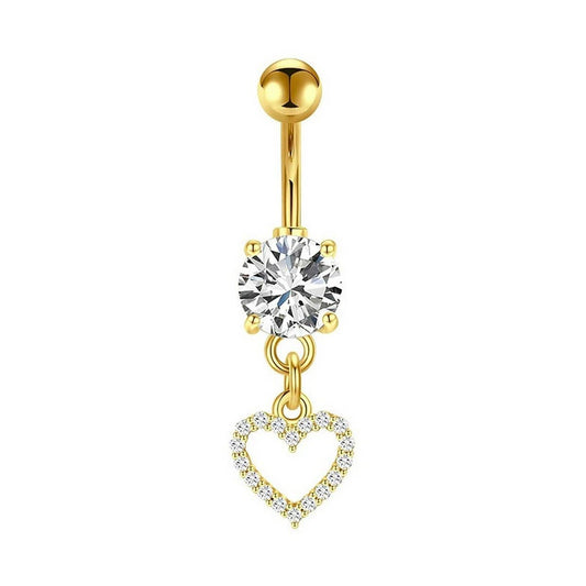 Cute Dangle Navel Rings ? Heart, Devil & Flower