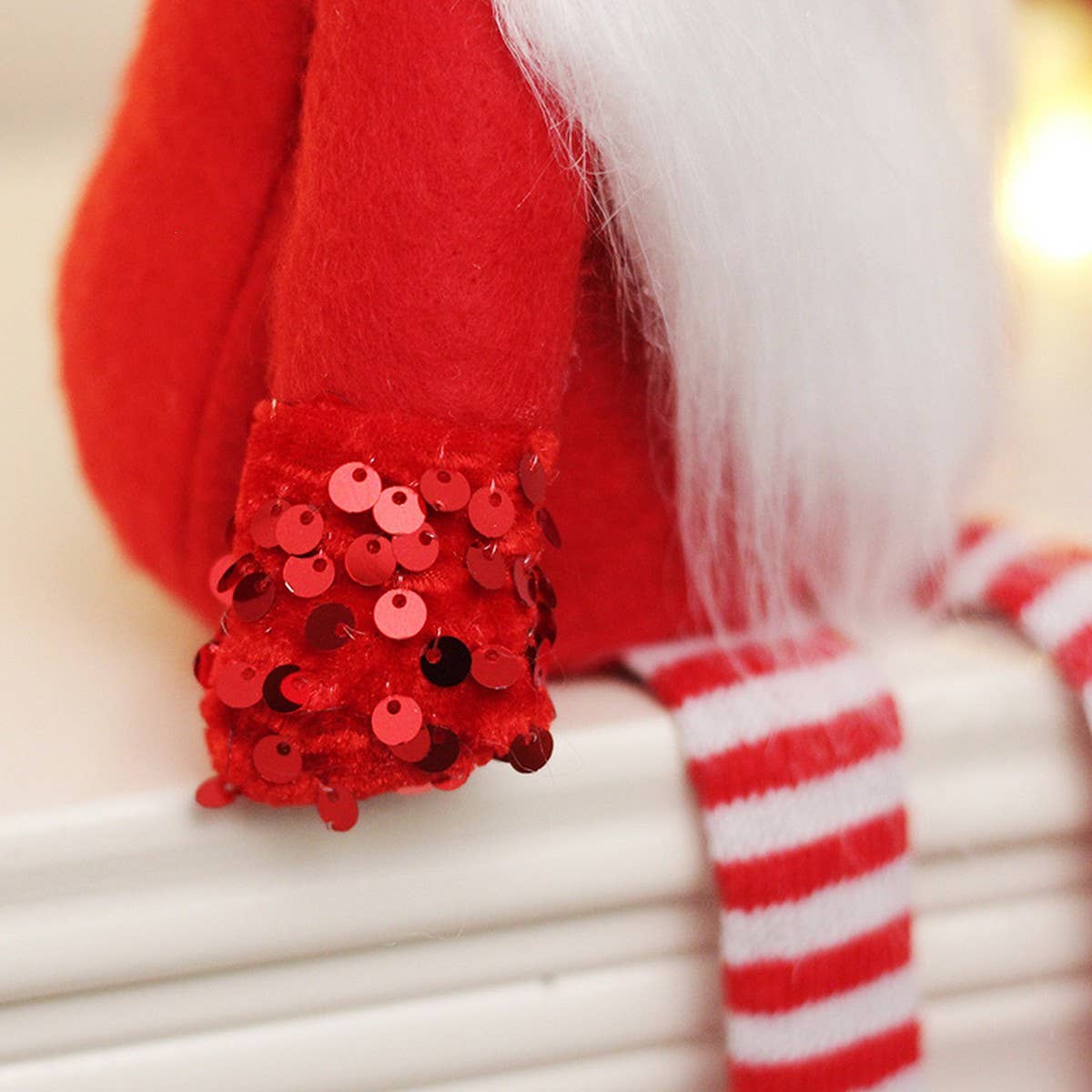 Sequin Cute Faceless Reindeer Rudolf Plush Toy_CWAJE05384