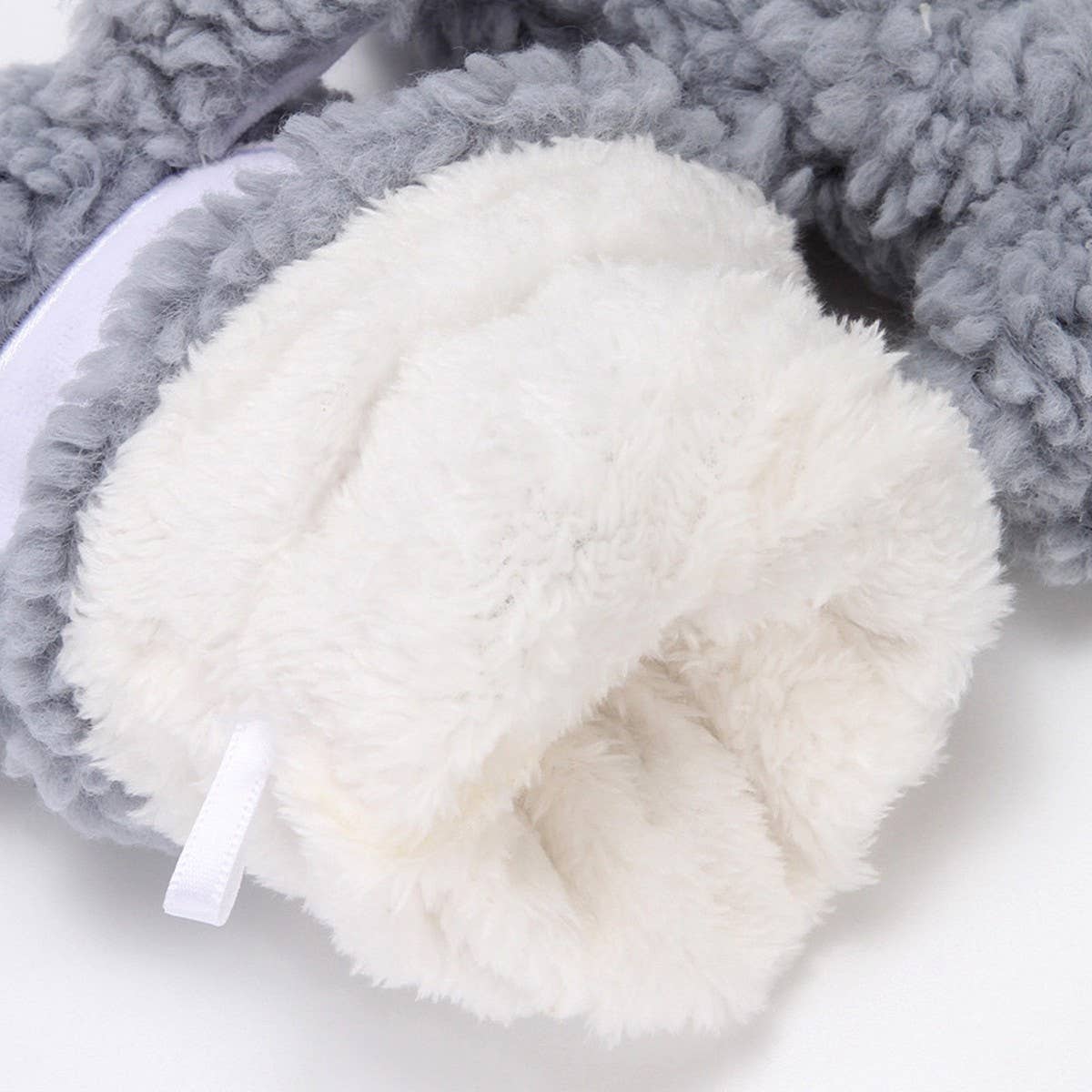 WINTER WARM PLUS VELVET THICK CUTE HALTER GLOVES_CWAG0266