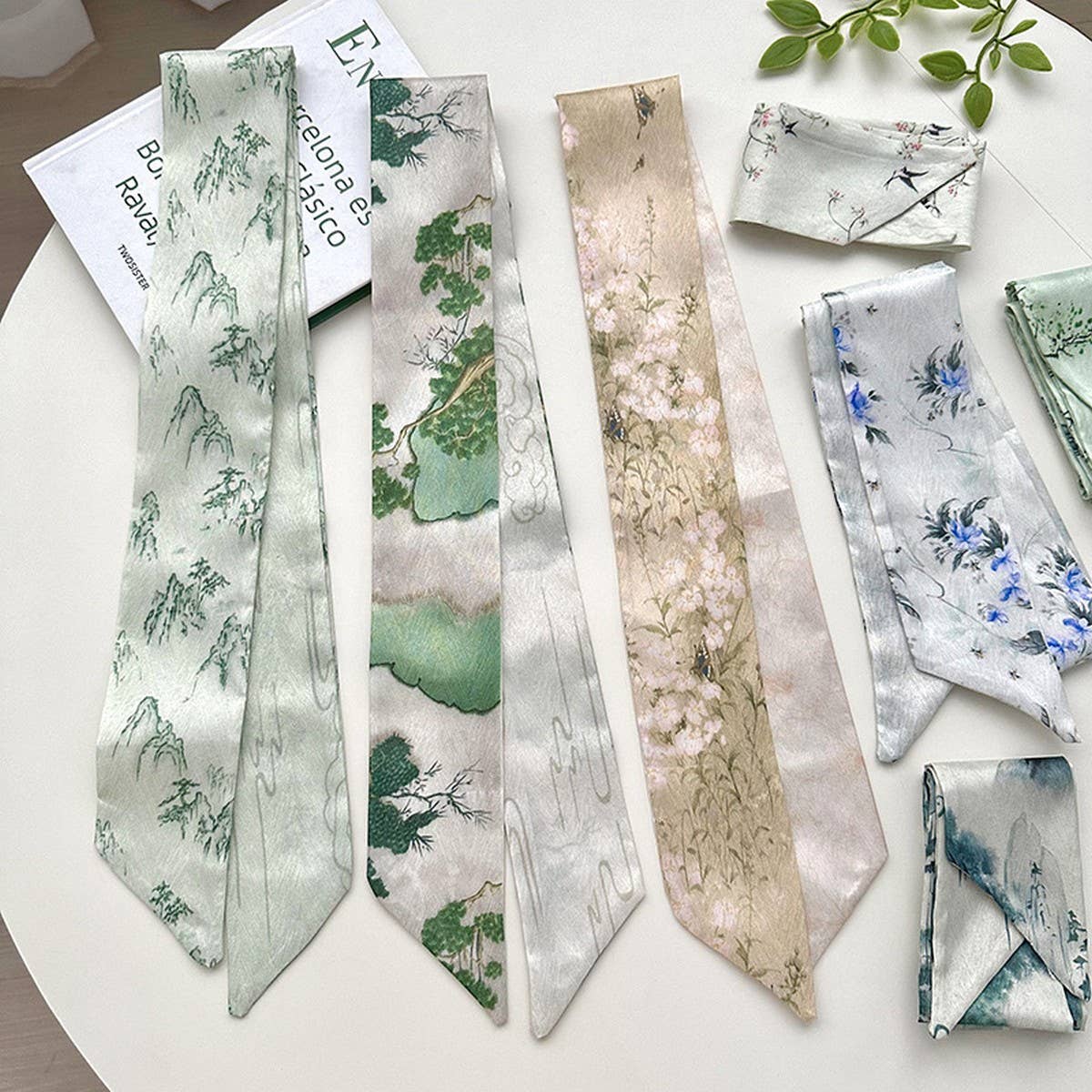 FASHIONABLE HIGH-END INK PAINTING STYLE HEADBAND