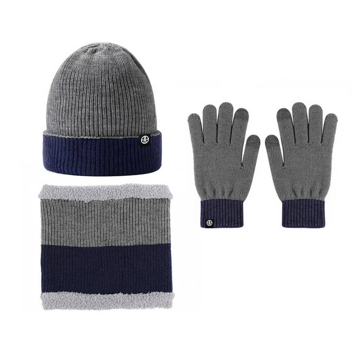 OUTDOOR COLD-PROOF DOUBLE-SIDED EARMUFFS SUIT_CWMM2793