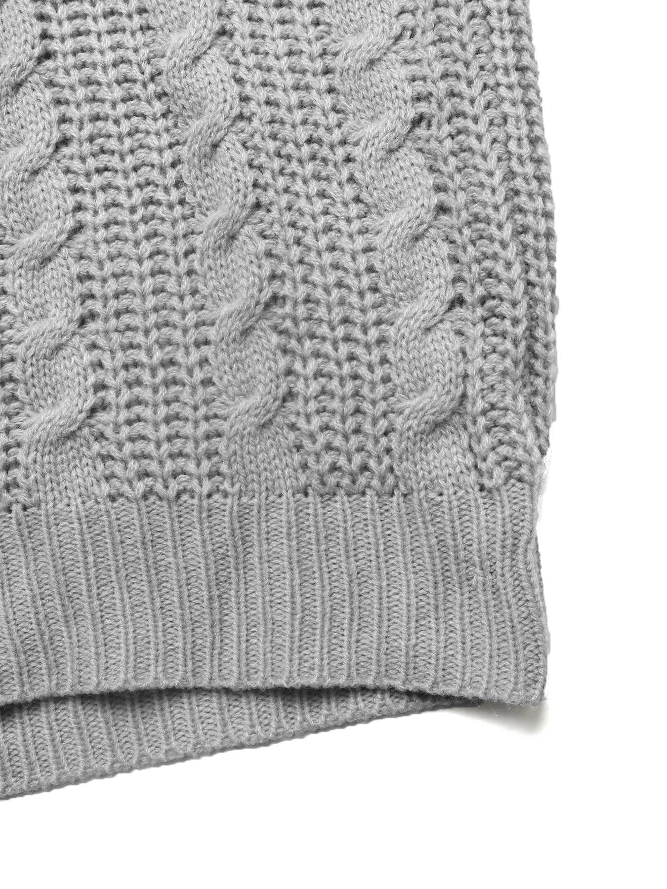 Large lapel twist half zipper with thick sweater