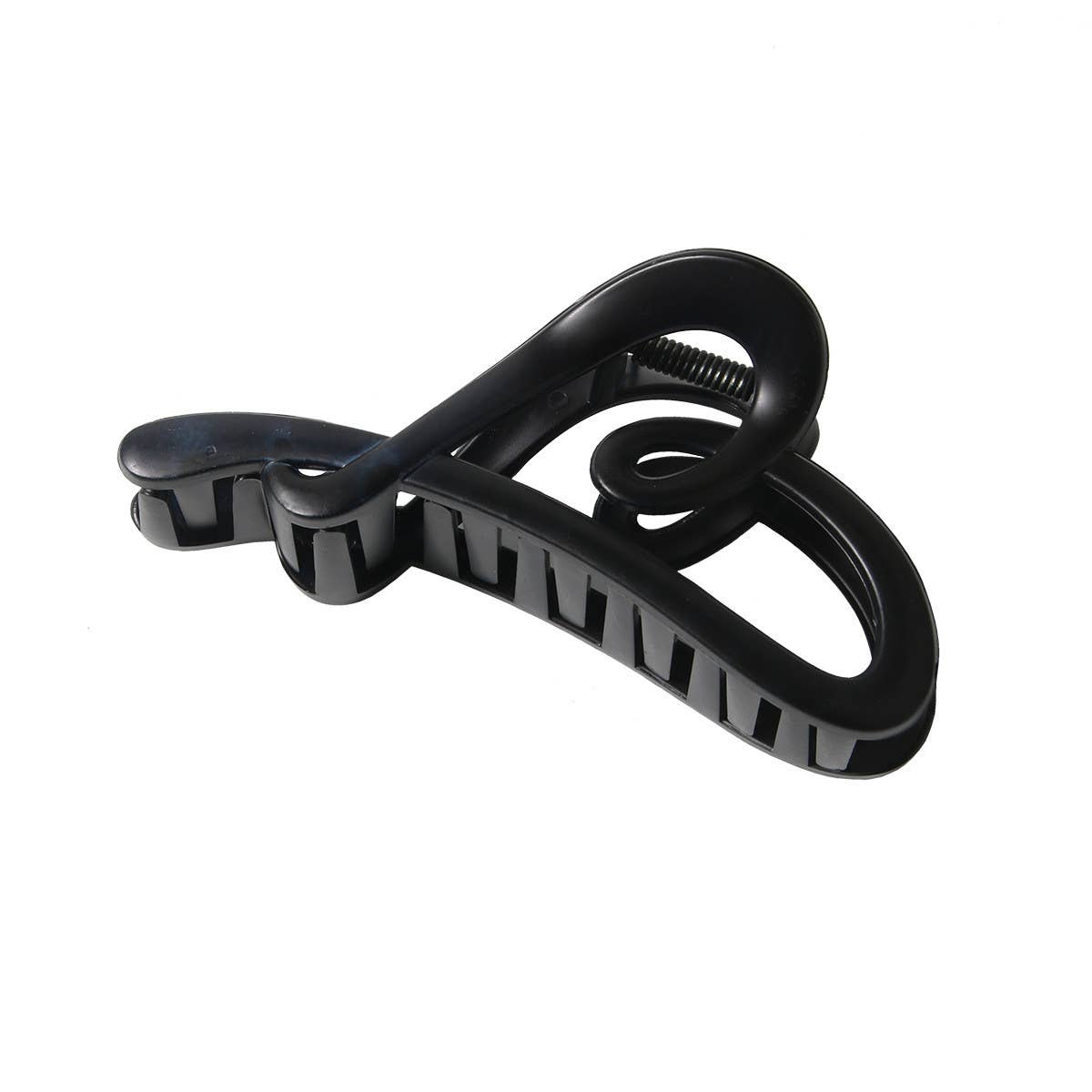 Matte Love Hair Clip with Letter, Stylish Claw_CWAHA1037