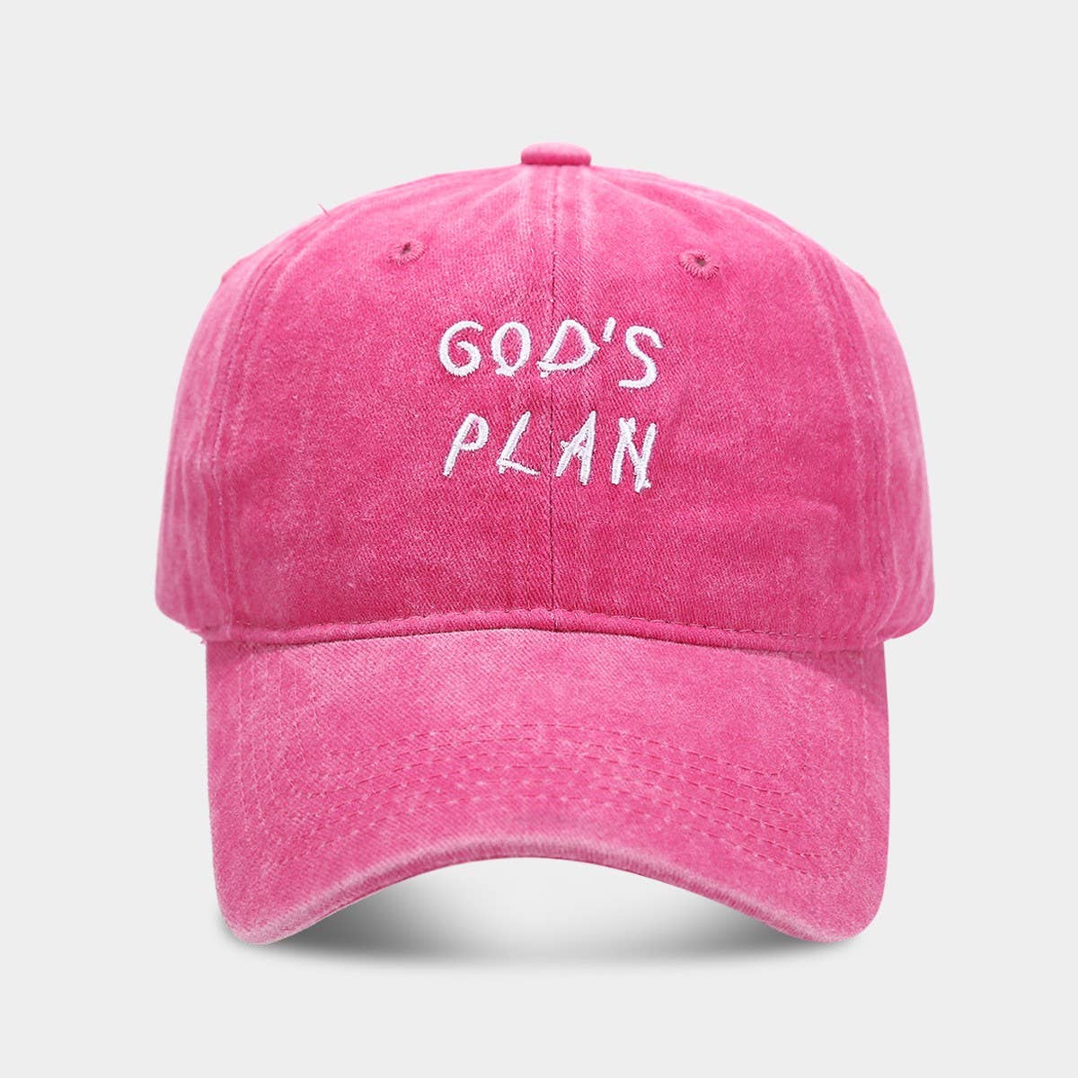 Embroidered Baseball Hat, Cotton Soft Top, Outdoor CWAH2032